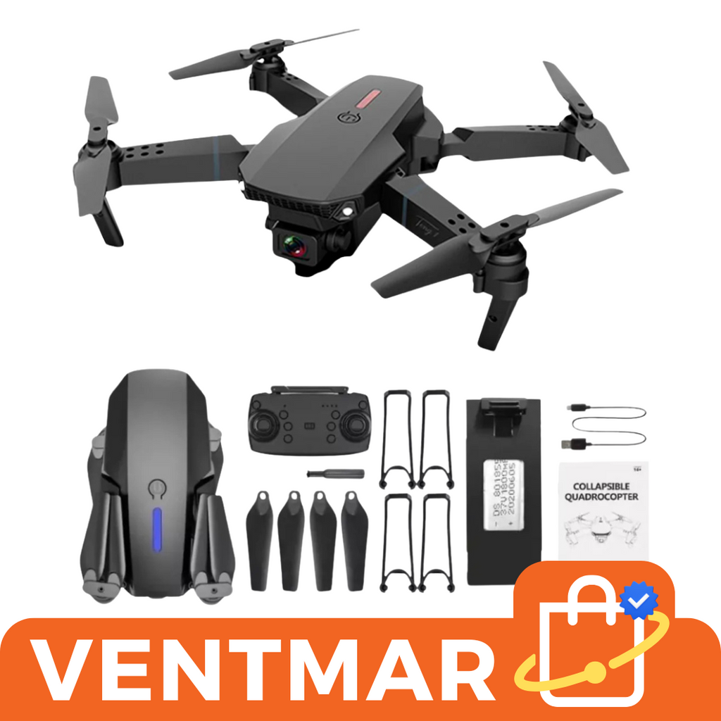 Drone PRO Plegable con 2 Cámara 4K