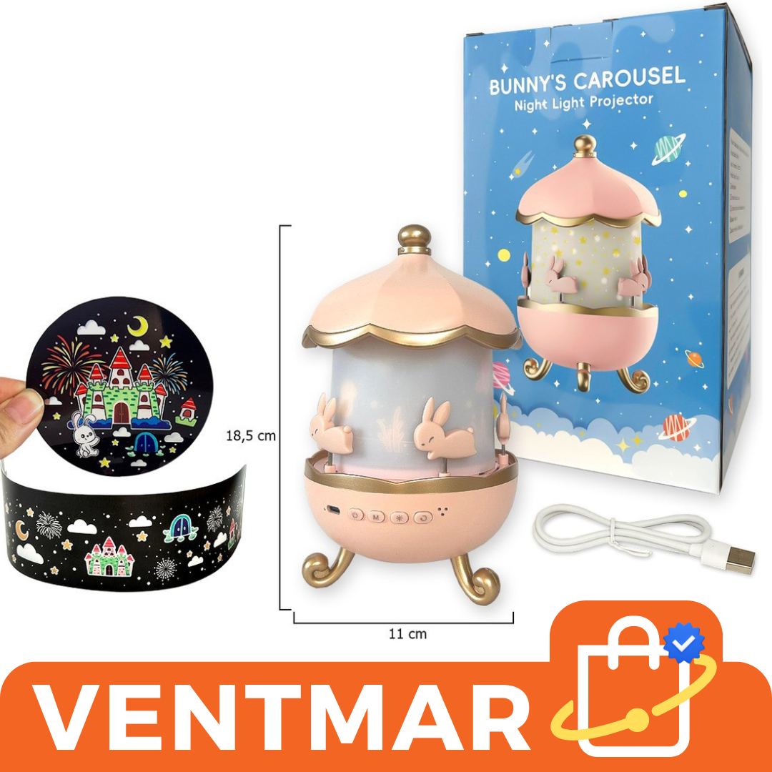 Proyector Infantil Bunny con Bluetooth