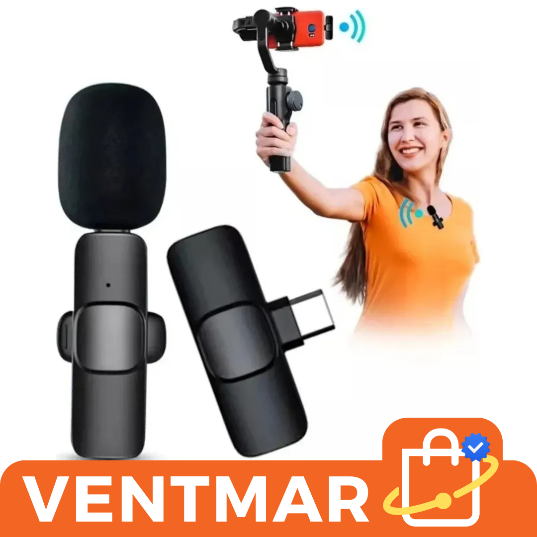 Micrófono Inalámbrico de Solapa