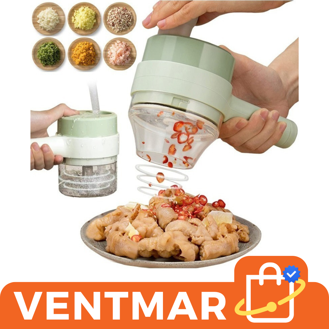 Picadora de Verduras Mini Eléctrica