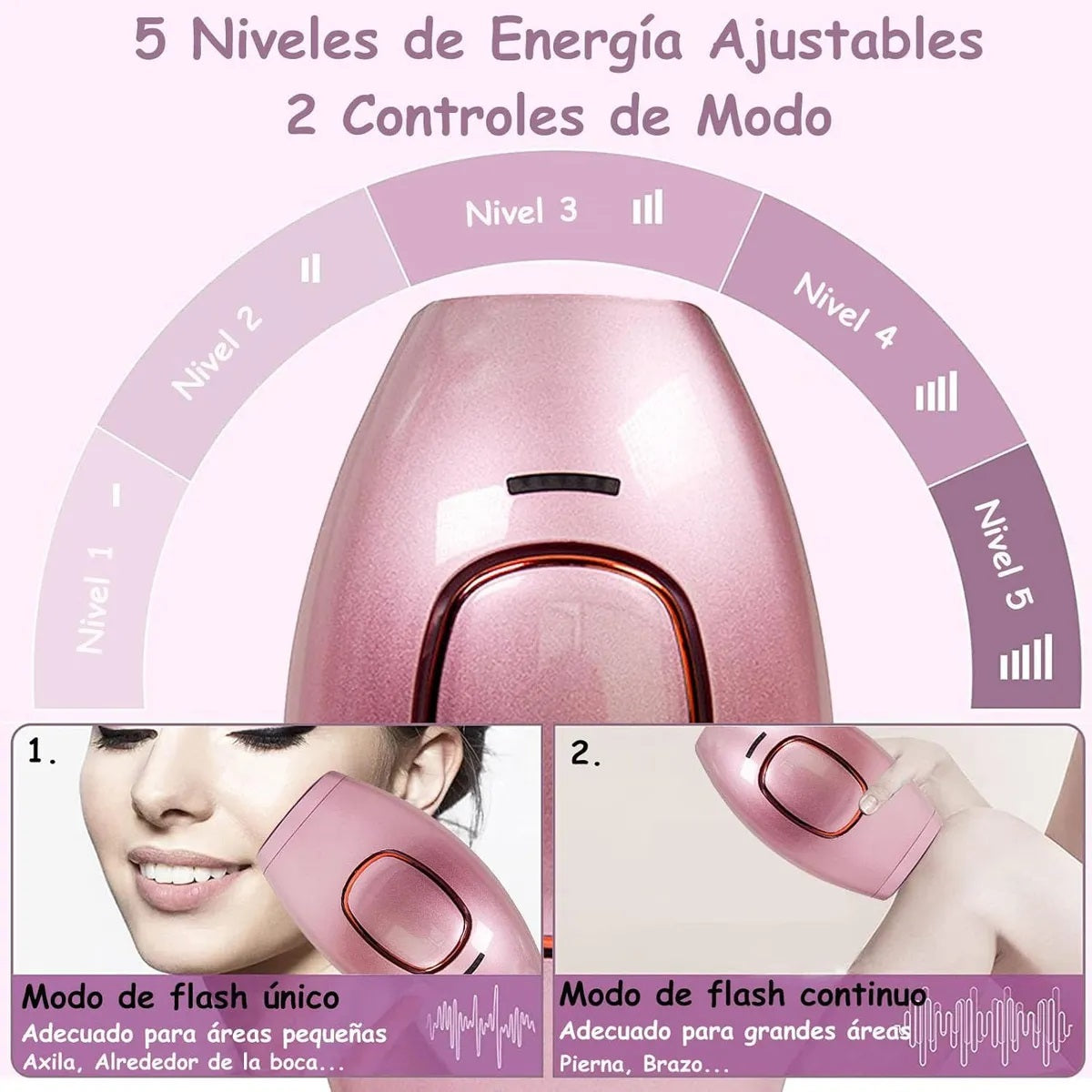 Depiladora Laser