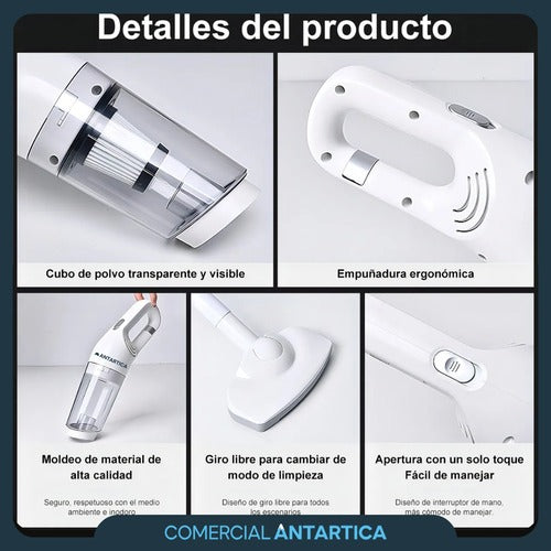 Aspiradora Inalámbrica 3 en 1