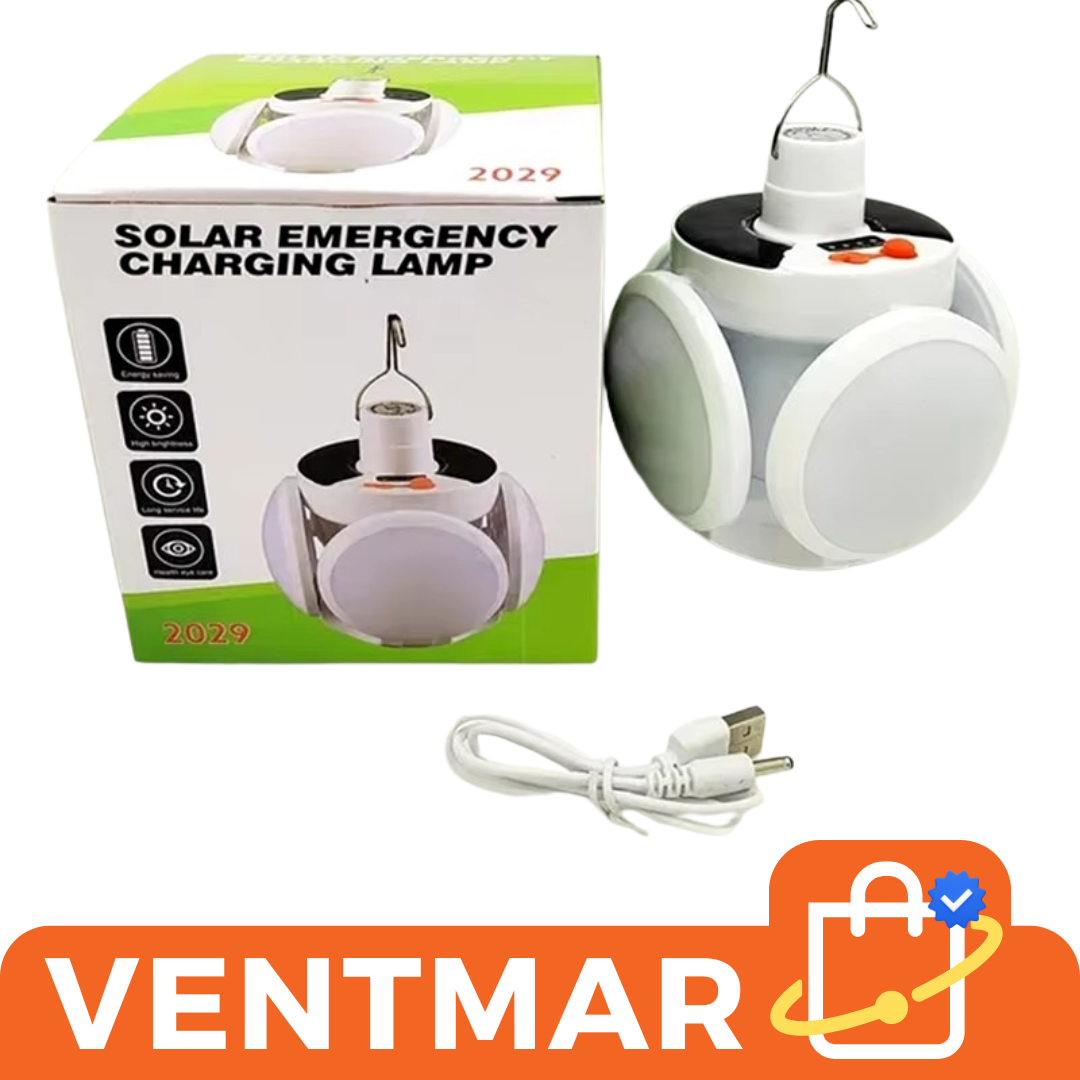 Lámpara Led Solar Colgante Recargable