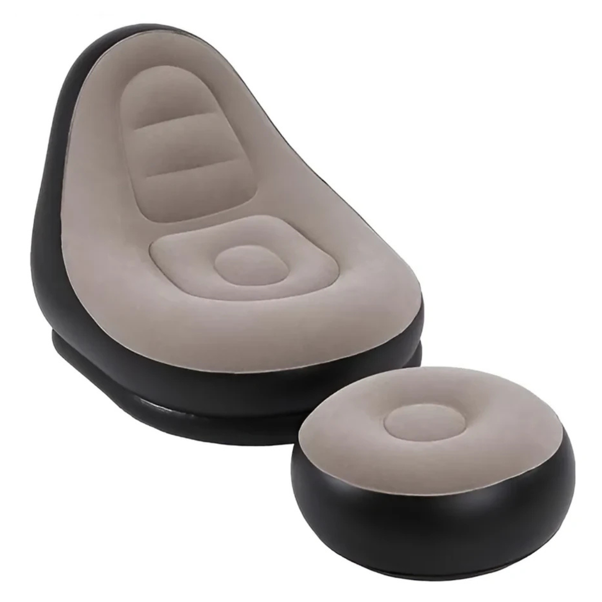 Sillón Inflable + Taburete