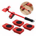 Sistema De Ruedas Para Mover Muebles 5 P