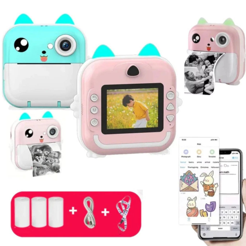 Mini Impresora + Cámara Gatito