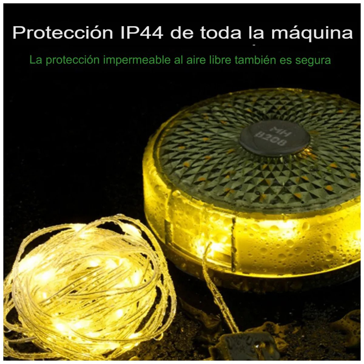 Lámpara de Camping 2 en 1 Guirnalda LED