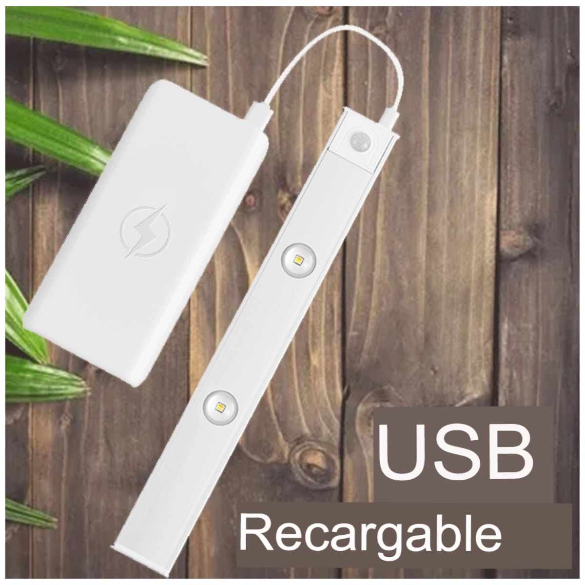 LED Doble + Sensor de Movimiento 30 CM