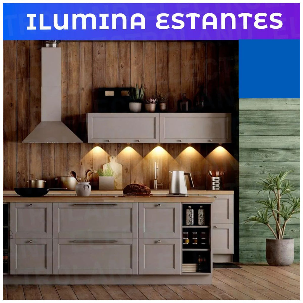 LED Doble + Sensor de Movimiento 30 CM