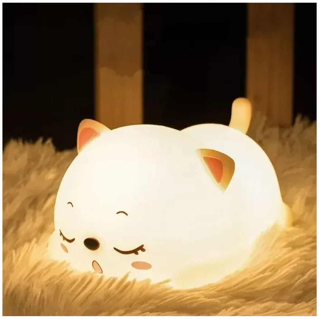 Lampara Gato Dormilón LED