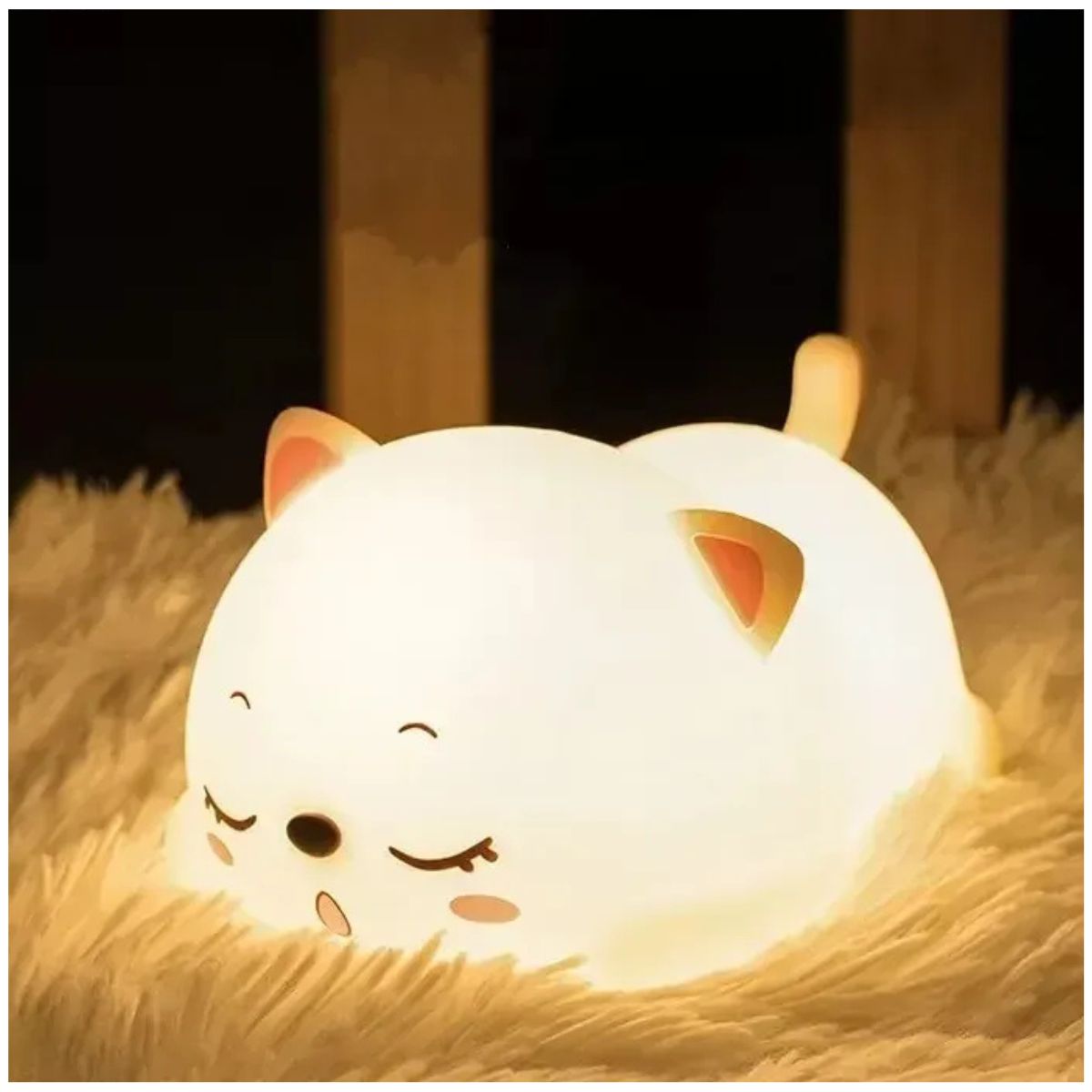 Lampara Gato Dormilón LED