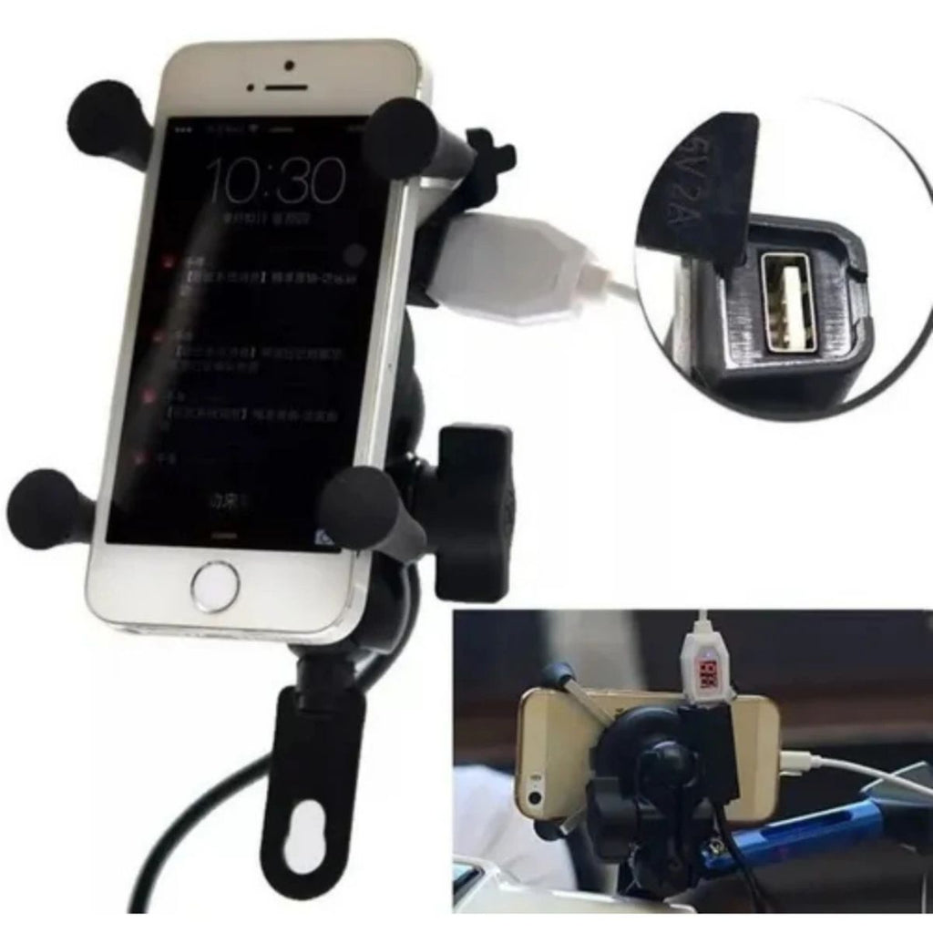 Cargador Inalámbrico Soporte Tipo Garra