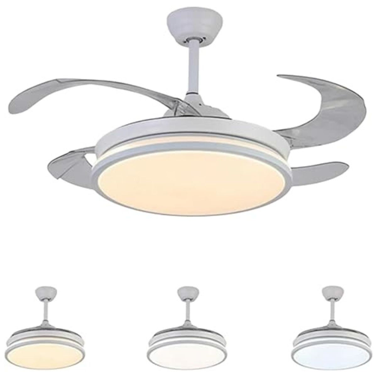 Ventilador Foco Techo con Control 48"