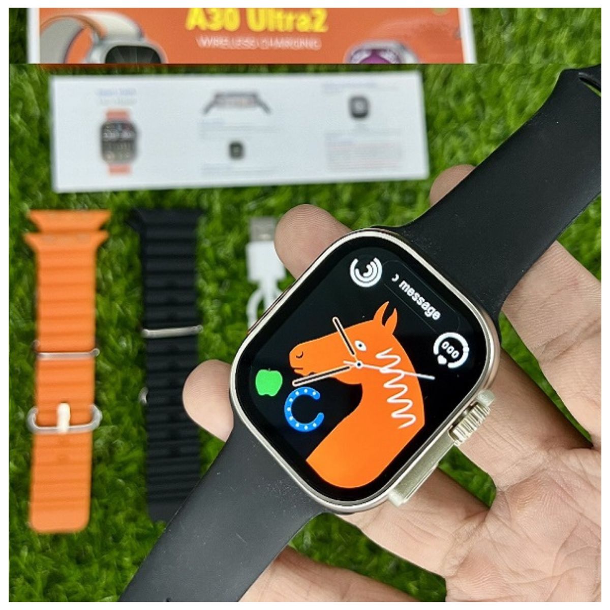 Reloj Smartwatch A30 + 3 Mallas