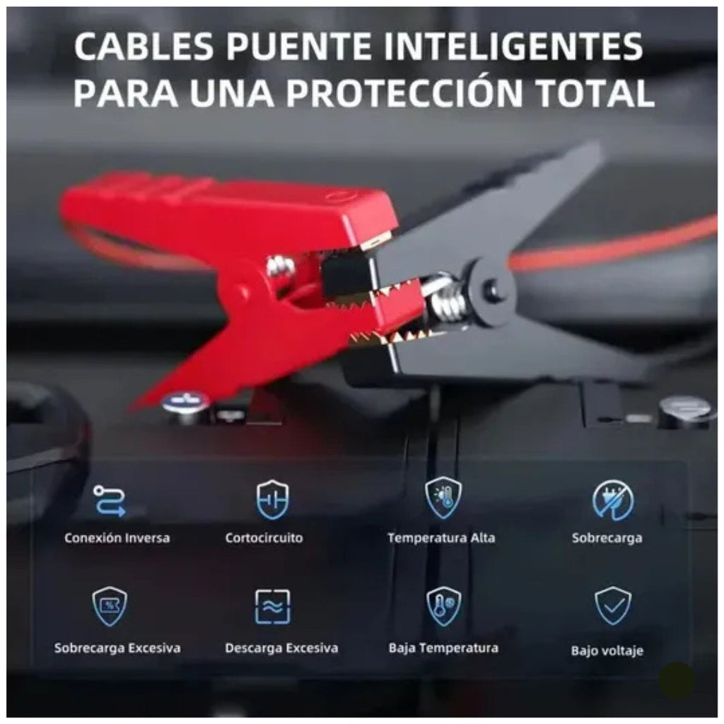 Compresor Aire Portátil Lambo Tech 4x1