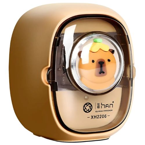 Sacapuntas Eléctrico + Deposito Capibara