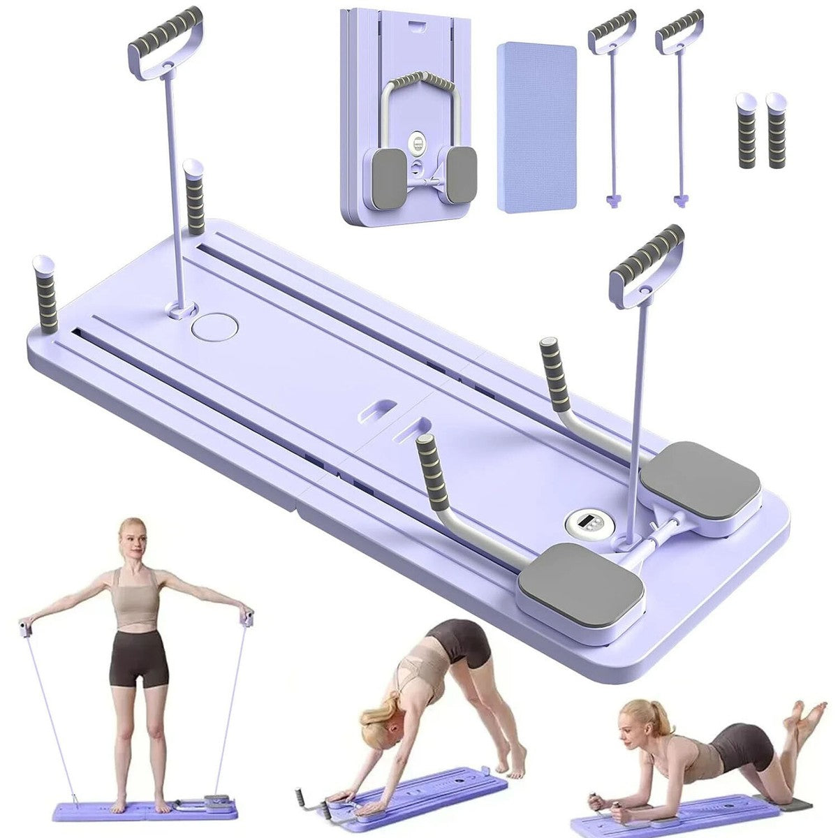 TABLA PILATES REFORMER PLEGABLE Multifuncion