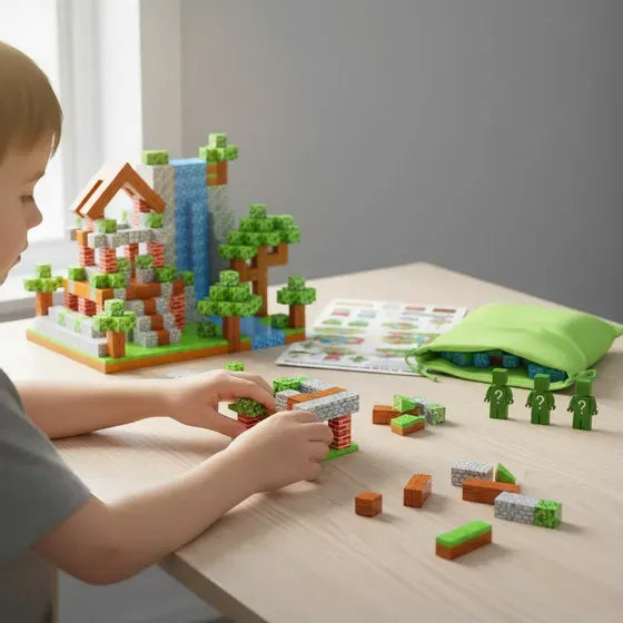 Bloques magnéticos Minecraft