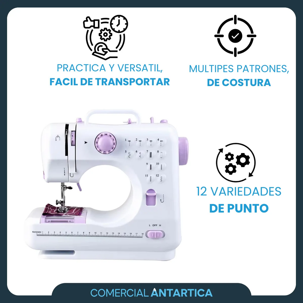 Máquina De Coser Portátil Mini 6w