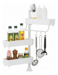 Organizador Cocina Giratorio 3 Estantes