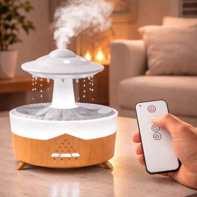 Humidificador con Efecto Lluvia