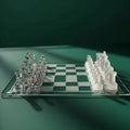 Set Juego Ajedrez de Cristal 20x20cm
