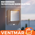 Lampara Solar Sensor Exterior