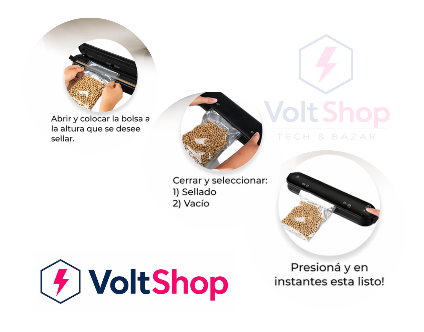 Sellador al vacio