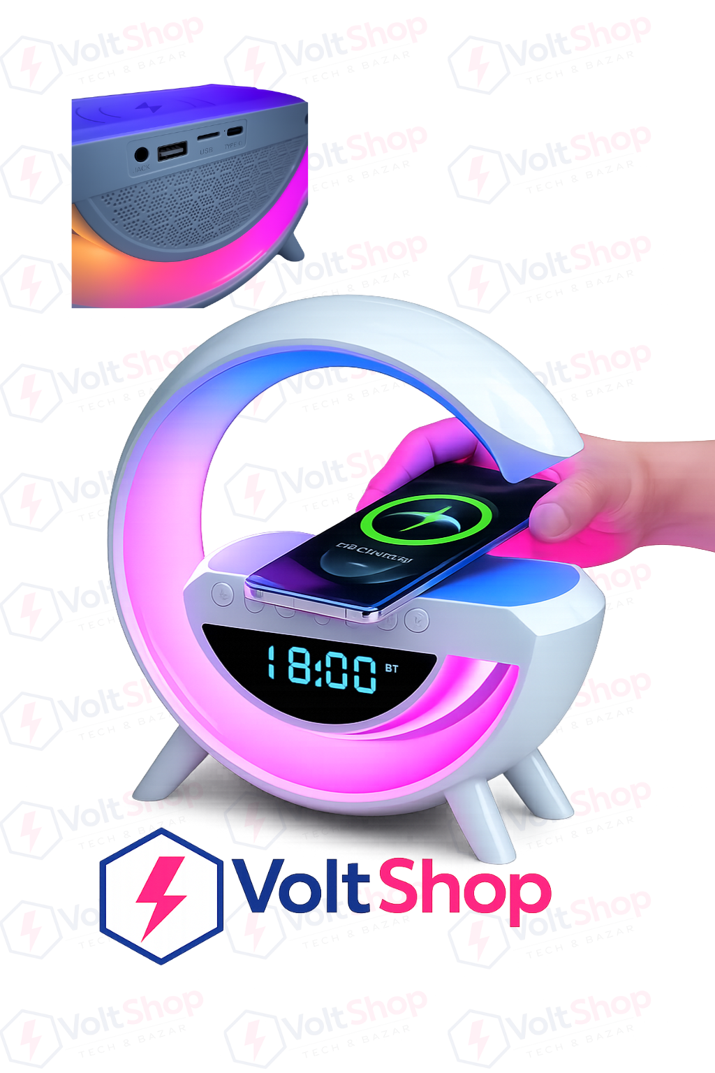 Parlante Bluetooth G RGB 6 en 1